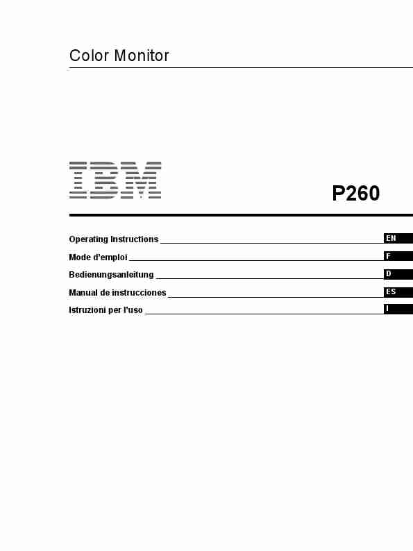IBM Computer Monitor P260-page_pdf